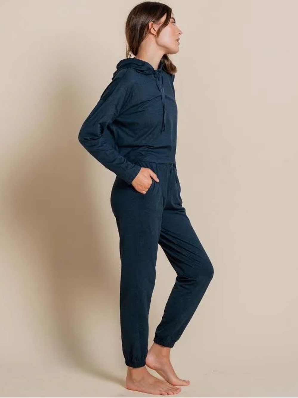 Girlfriend Collective XS Navy Blue Reset Jogger